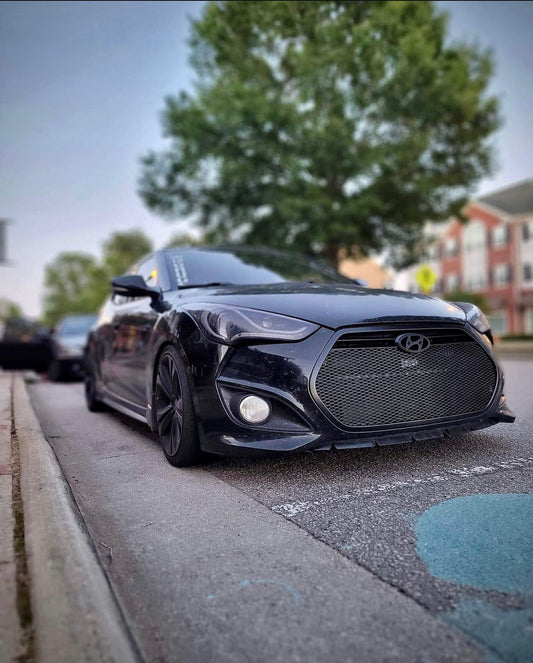 2013-2017 Veloster turbo Diamond ABS grill