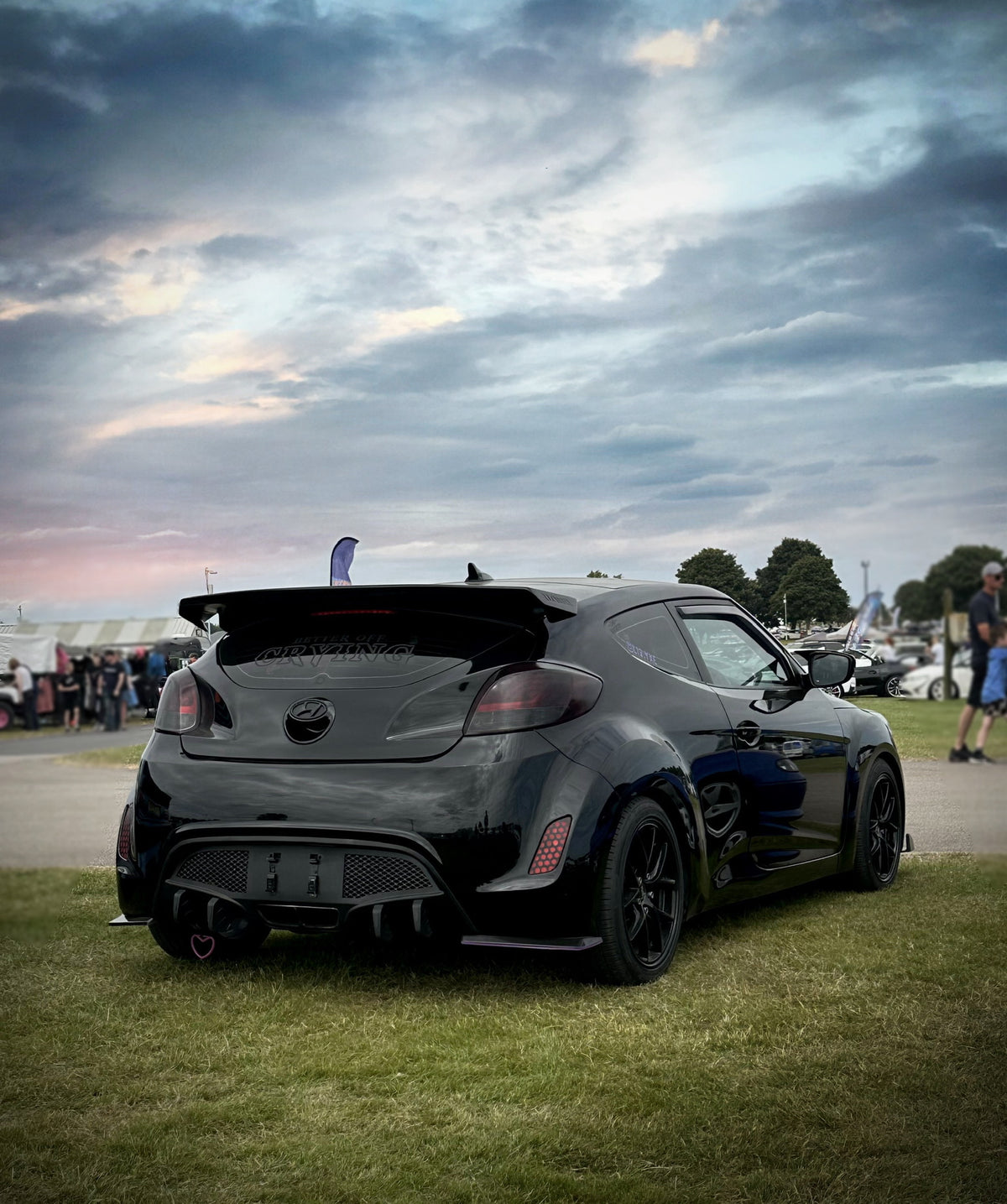 Veloster Back 2012-2017 Hyundai Veloster NAV, base, and Remix edition rear lower bum ...