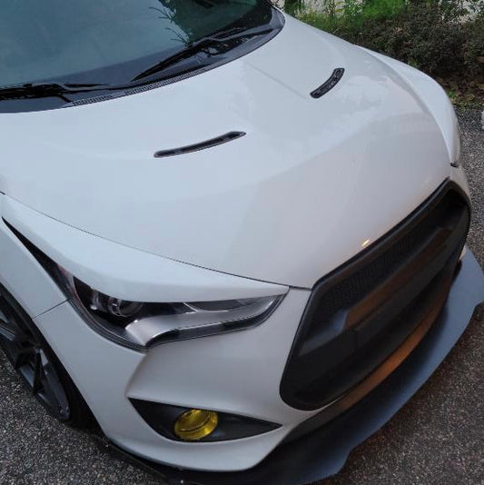 2012-2015 Veloster turbo and Non-turbo functional hood vents