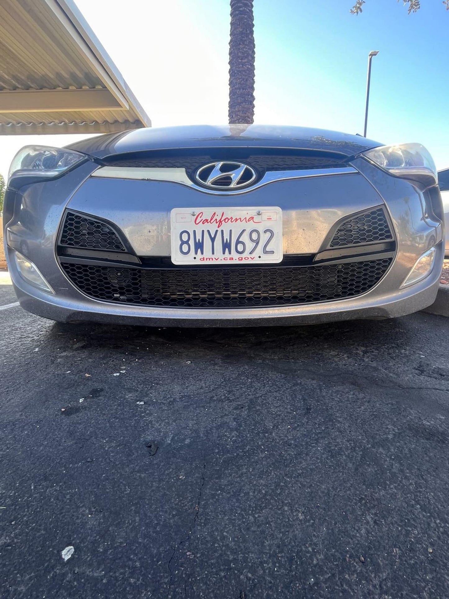 2012-2017 Veloster NAV, base and remix edition front grill