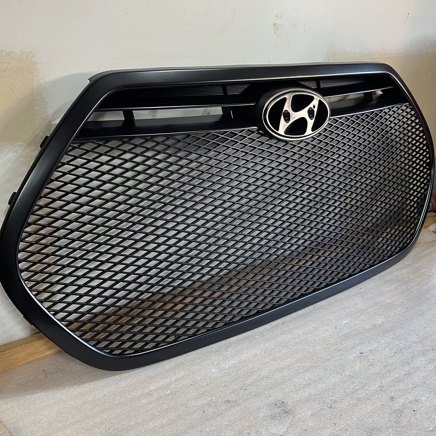 2013-2017 Veloster turbo Diamond ABS grill